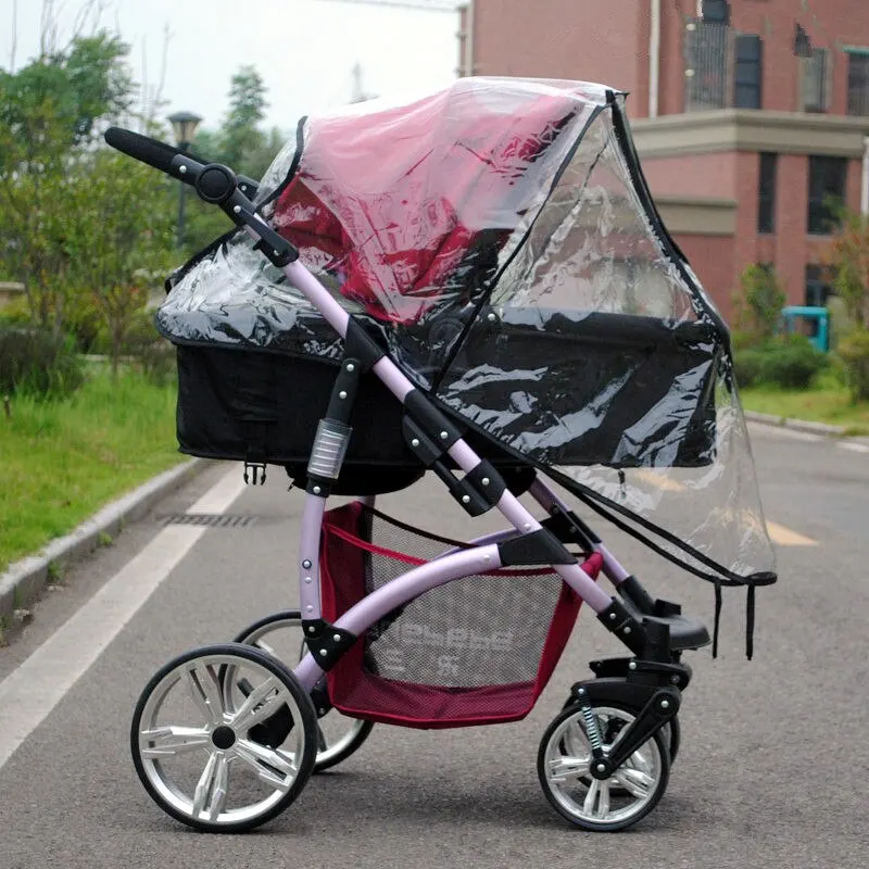 Universal Stroller Rain Cover Baby Car Weather Wind Sun Shield Transparent Breathable Trolley Umbrella Raincoat Accessories
Universal Stroller Rain Cover Baby Car Weather Wind Sun Shield Transparent Breathable Trolley Umbrella Raincoat Accessories