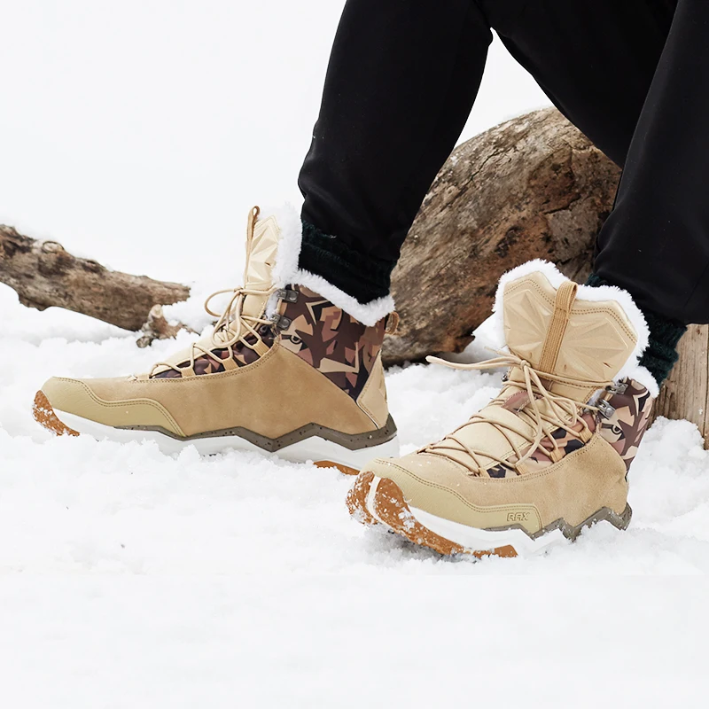 Rax Winter Snow Boots Men Women Fleece Warm Hiking Boots Outdoor Sports Sneakers Mountain Shoes Trekking Snowproof Walking Boots
Rax Winter Snow Boots Men Women Fleece Warm Hiking Boots Outdoor Sports Sneakers Mountain Shoes Trekking Snowproof Walking Boots