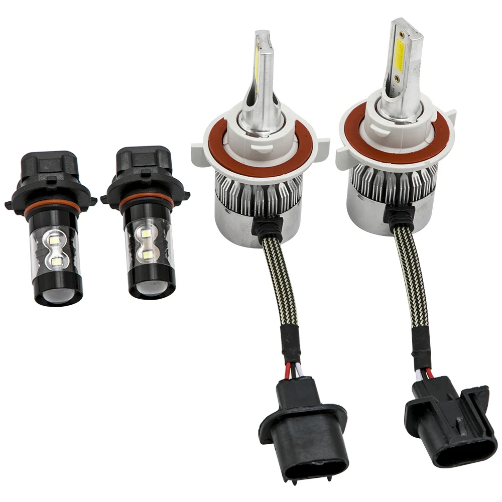 4pcs LED Headlight Lamp Fog Light Lamp Bulbs For Ford F-150 F-250 F-350 2015-2018
4pcs LED Headlight Lamp Fog Light Lamp Bulbs For Ford F-150 F-250 F-350 2015-2018