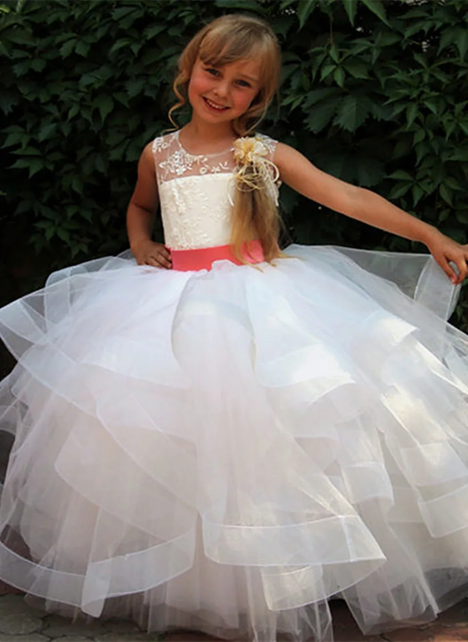 O-Neck Tulle Girls Pageant Birthday Christmas Wedding Party Events Custom Kids Formal Wear New Sleeveless Flower Girls Dresses
O-Neck Tulle Girls Pageant Birthday Christmas Wedding Party Events Custom Kids Formal Wear New Sleeveless Flower Girls Dresses