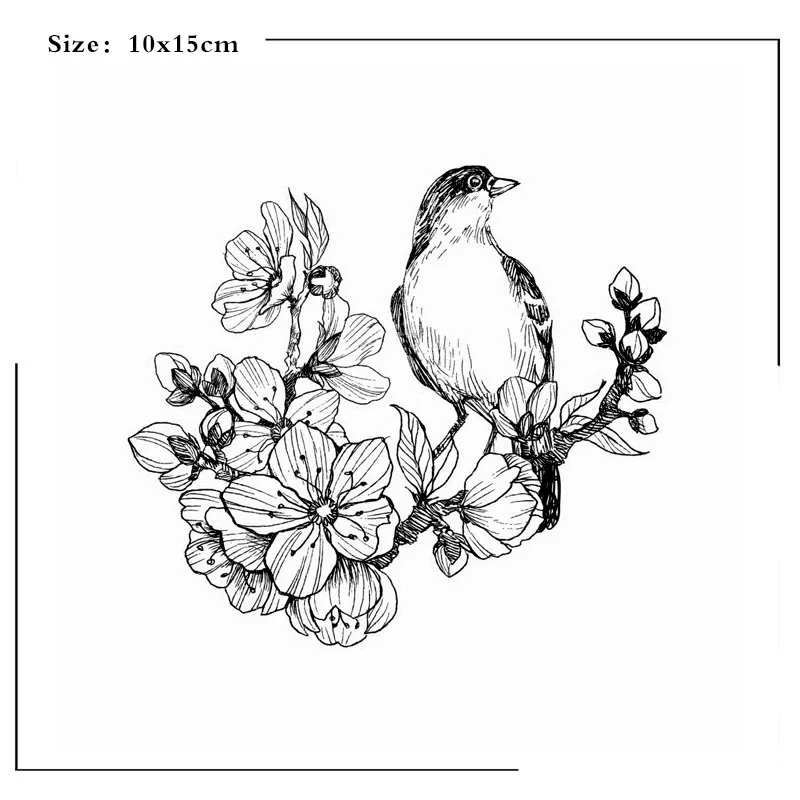 Beautiful Flowers And Birds Clear Stamps Scrapbooking Crafts Decorate Photo Album Embossing Cards Making Clear Stamps New
Beautiful Flowers And Birds Clear Stamps Scrapbooking Crafts Decorate Photo Album Embossing Cards Making Clear Stamps New