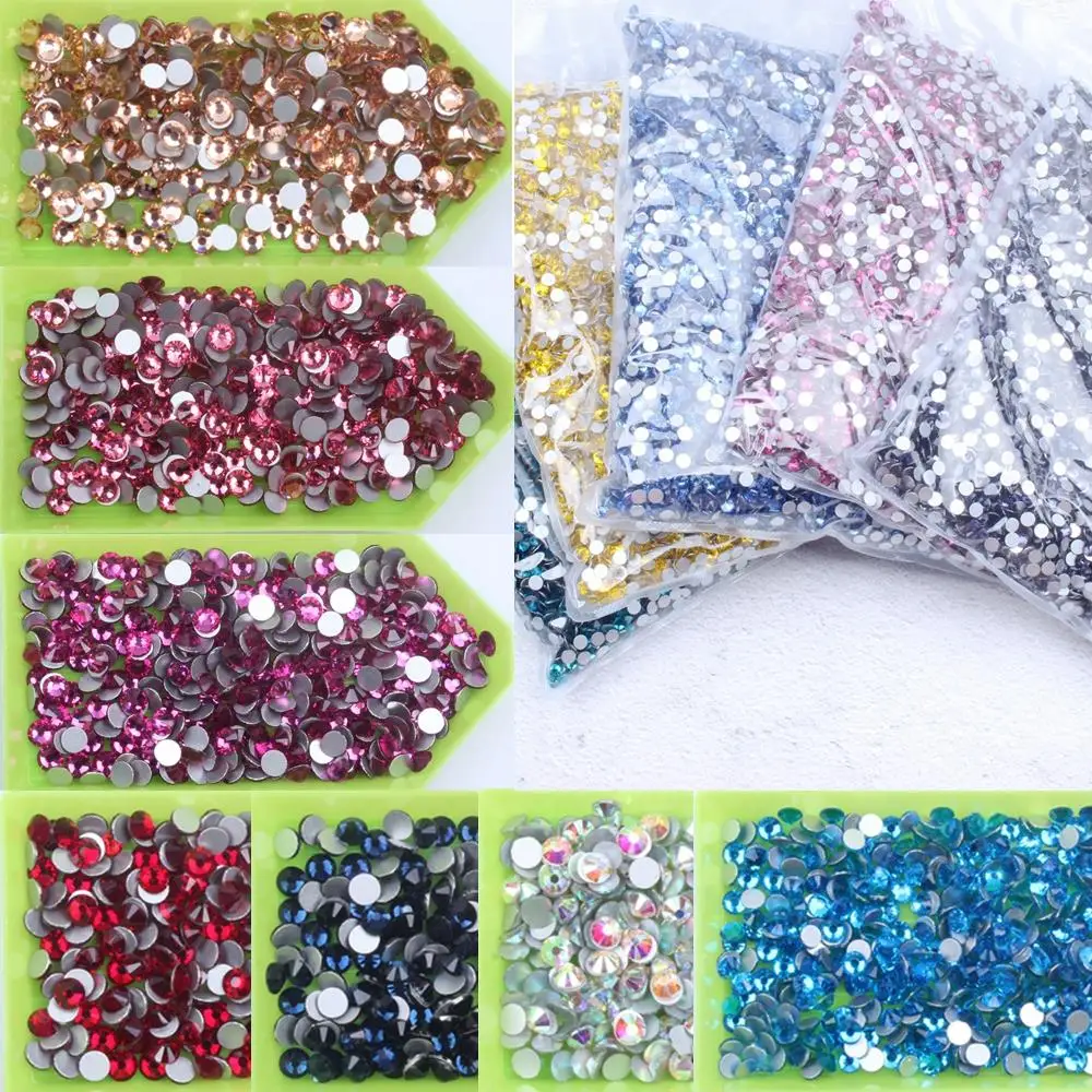 SS3-SS34 For Non Hotfix Crystal Rhinestones Many Colors Decoration Flatback Round Glue On Strass Stones DIY 3D Nail Art Supplies
SS3-SS34 For Non Hotfix Crystal Rhinestones Many Colors Decoration Flatback Round Glue On Strass Stones DIY 3D Nail Art Supplies