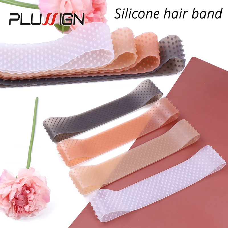 Elastic Soft Silicon Wig Grip Top Silicone Wig Grip Band 4 Colors Small Size Headband Non Slip Wigs Hold Transparent Band
Elastic Soft Silicon Wig Grip Top Silicone Wig Grip Band 4 Colors Small Size Headband Non Slip Wigs Hold Transparent Band