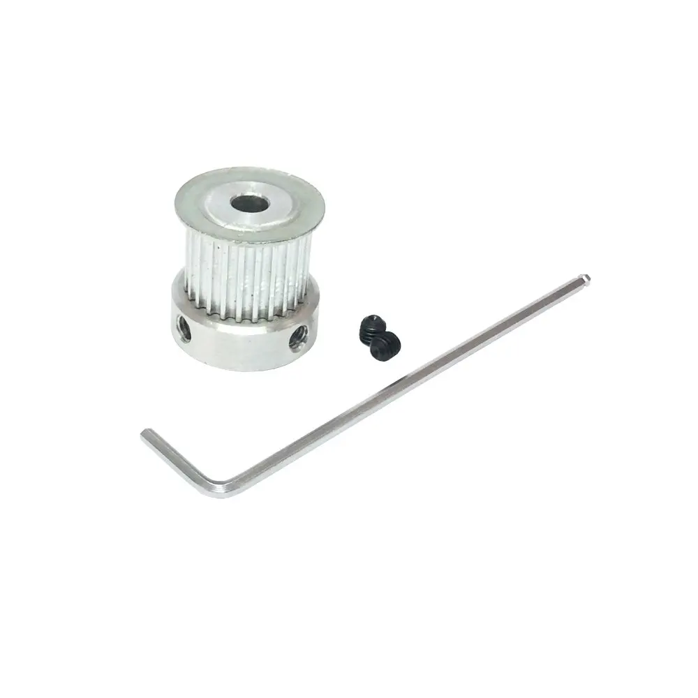 16 Teeth Timing Pulley Bore Size 6/6.35/8mm Width 16mm Fit 3M Pulley CNC Machine Laser Engraving Machine Electric Motor Pulley
16 Teeth Timing Pulley Bore Size 6/6.35/8mm Width 16mm Fit 3M Pulley CNC Machine Laser Engraving Machine Electric Motor Pulley