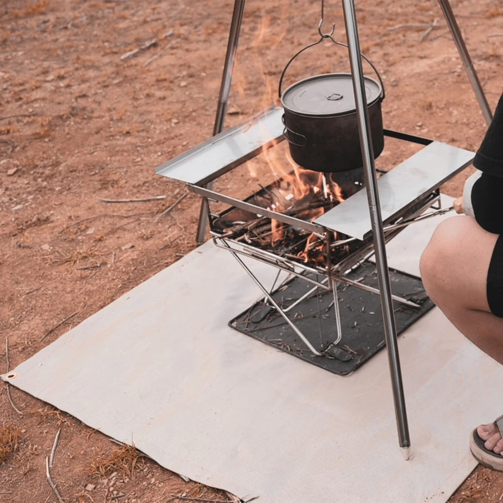 Outdoors Camping Fireproof Cloth Flame Retardant Insulation Mat Blanket Glassfiber Heat Insulation Pad Picnic Barbecue
Outdoors Camping Fireproof Cloth Flame Retardant Insulation Mat Blanket Glassfiber Heat Insulation Pad Picnic Barbecue