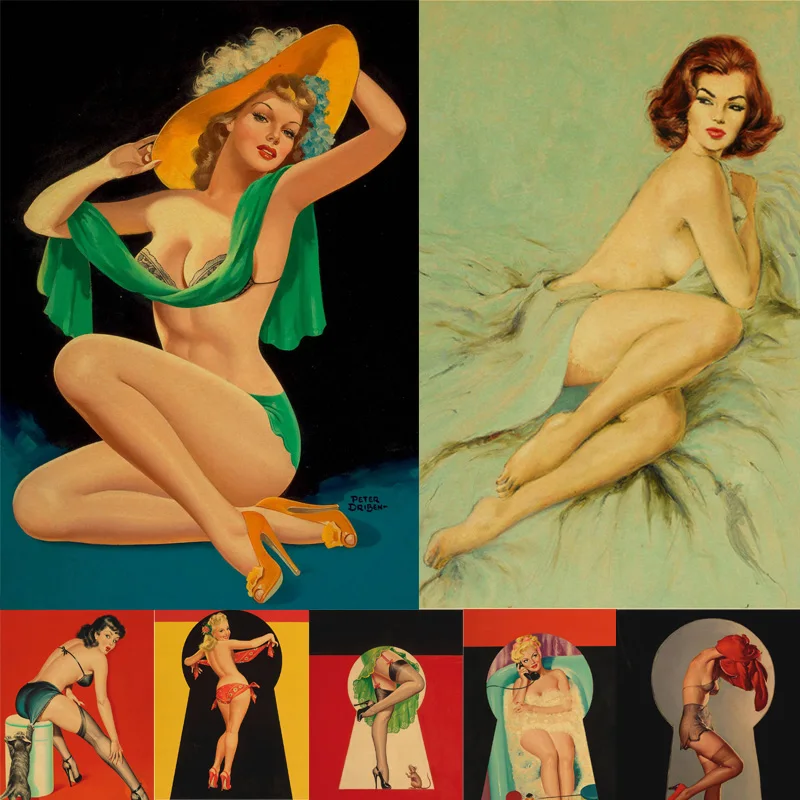 Poster stickers New World War II Sexy Pin up Girl Vintege Art Home Room Wall Painting and Prints Art Wall Decor Decal
Poster stickers New World War II Sexy Pin up Girl Vintege Art Home Room Wall Painting and Prints Art Wall Decor Decal
