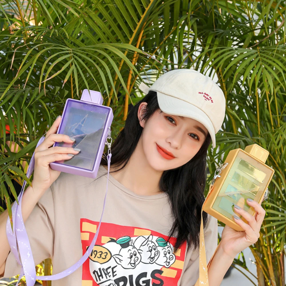 New Summer Plastic Water Bottle Lightning Portable Outdoor Cross-Waist Rope Water Bottle Student Children Water Cup BPA Free
New Summer Plastic Water Bottle Lightning Portable Outdoor Cross-Waist Rope Water Bottle Student Children Water Cup BPA Free