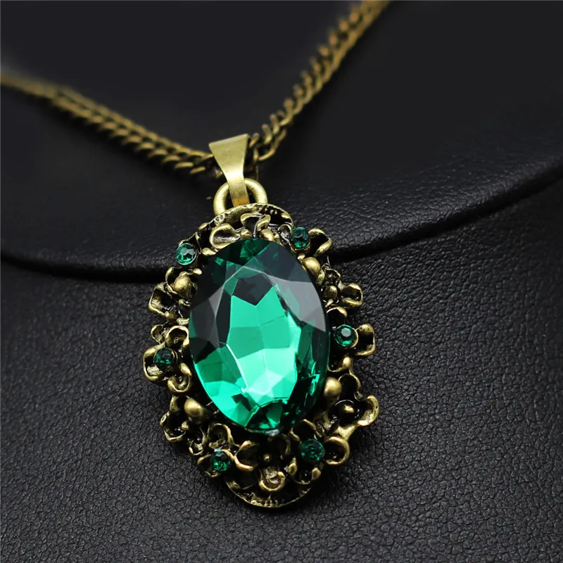 Princess Oval Crystal Blue Jewelry Sets Gold Color Green Pendant Necklace Earring Ring EnamelFor Women New Gift
Princess Oval Crystal Blue Jewelry Sets Gold Color Green Pendant Necklace Earring Ring EnamelFor Women New Gift
