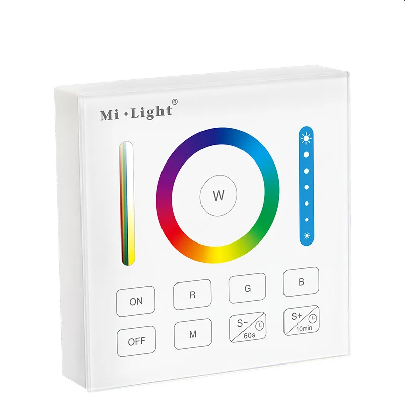 MiBOXER B0 Smart Panel Remote Controller 2.4GHz RF Timing Turn Off Lights / Adjustable Saturation / CCT & Brightness Mi-Light
MiBOXER B0 Smart Panel Remote Controller 2.4GHz RF Timing Turn Off Lights / Adjustable Saturation / CCT & Brightness Mi-Light