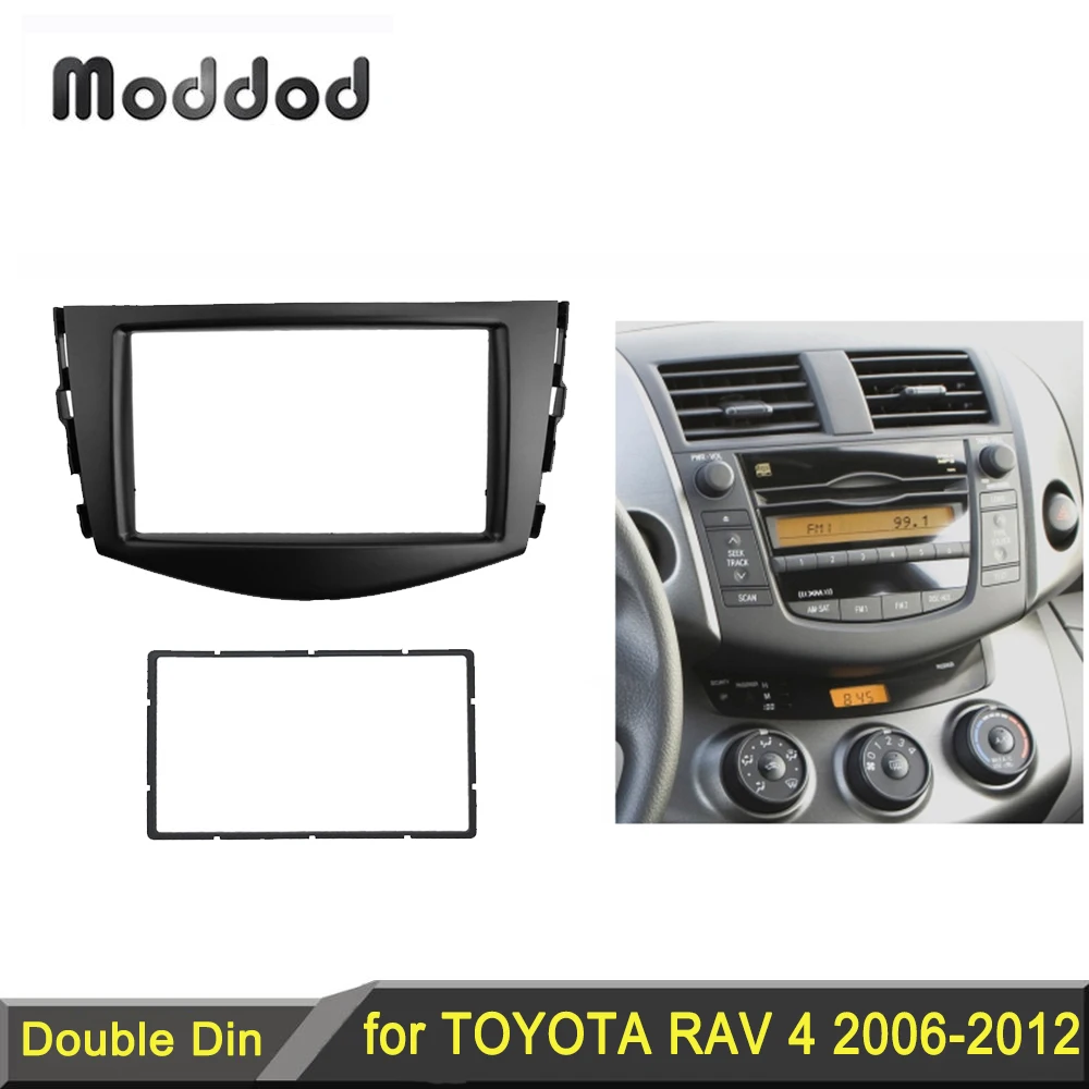 Автомобильный радиоприемник Fascia Для Toyota Rav4 2006-2012, 2 Din, DVD, стереопанель, монтаж приборной панели, комплект отделки, лицевая рамка, ободок
Автомобильный радиоприемник Fascia Для Toyota Rav4 2006-2012, 2 Din, DVD, стереопанель, монтаж приборной панели, комплект отделки, лицевая рамка, ободок