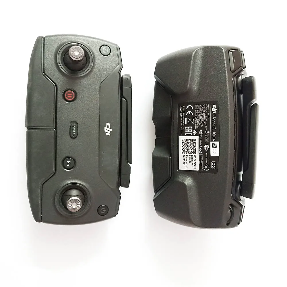 Remote Control for DJI Spark/Mavic Pro /Air /Air2 Drone Spare Parts (Used but Function Well)
Remote Control for DJI Spark/Mavic Pro /Air /Air2 Drone Spare Parts (Used but Function Well)