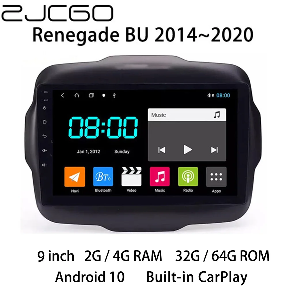 Car Multimedia Player Stereo GPS DVD Radio Navigation Android Screen for Jeep Renegade BU 2014 2015 2016 2017 2018 2019 2020
Car Multimedia Player Stereo GPS DVD Radio Navigation Android Screen for Jeep Renegade BU 2014 2015 2016 2017 2018 2019 2020