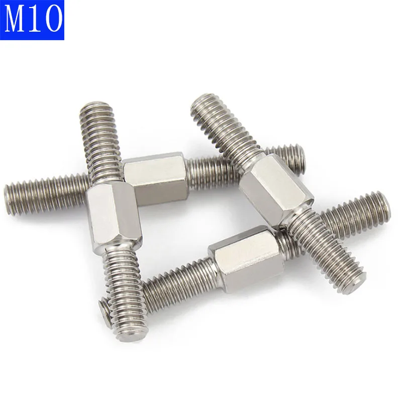 M10 304 Stainless Steel Left hand and Right - hand Double End Thread Tight Adjustable Push Rod Stud Screws Bolts
M10 304 Stainless Steel Left hand and Right - hand Double End Thread Tight Adjustable Push Rod Stud Screws Bolts