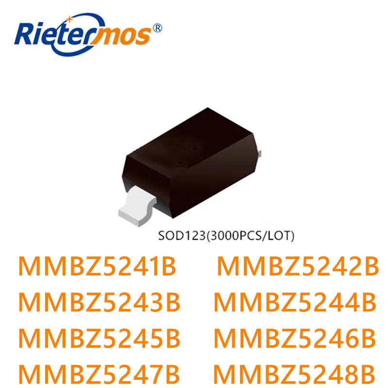 3000 шт., MMBZ5241B MMBZ5242B MMBZ5243B MMBZ5244B MMBZ5245B MMBZ5246B MMBZ5247B MMBZ5248B SOD123 SOD-123, сделано в Китае
3000 шт., MMBZ5241B MMBZ5242B MMBZ5243B MMBZ5244B MMBZ5245B MMBZ5246B MMBZ5247B MMBZ5248B SOD123 SOD-123, сделано в Китае