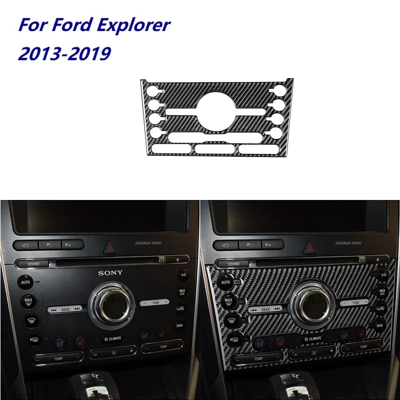 Carbon Fiber Interior Central Control Button Decoration Cover Sticker Fit For Ford Explorer 2013-2019 Car Accessories
Carbon Fiber Interior Central Control Button Decoration Cover Sticker Fit For Ford Explorer 2013-2019 Car Accessories