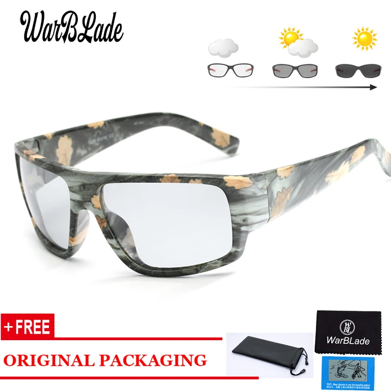 WarBLade New Photochromic Sunglasses Mens Outdoor Driving Fishing Sunglasses Transition Lens Sunglasses HD Polarized Sunglasses
WarBLade New Photochromic Sunglasses Mens Outdoor Driving Fishing Sunglasses Transition Lens Sunglasses HD Polarized Sunglasses