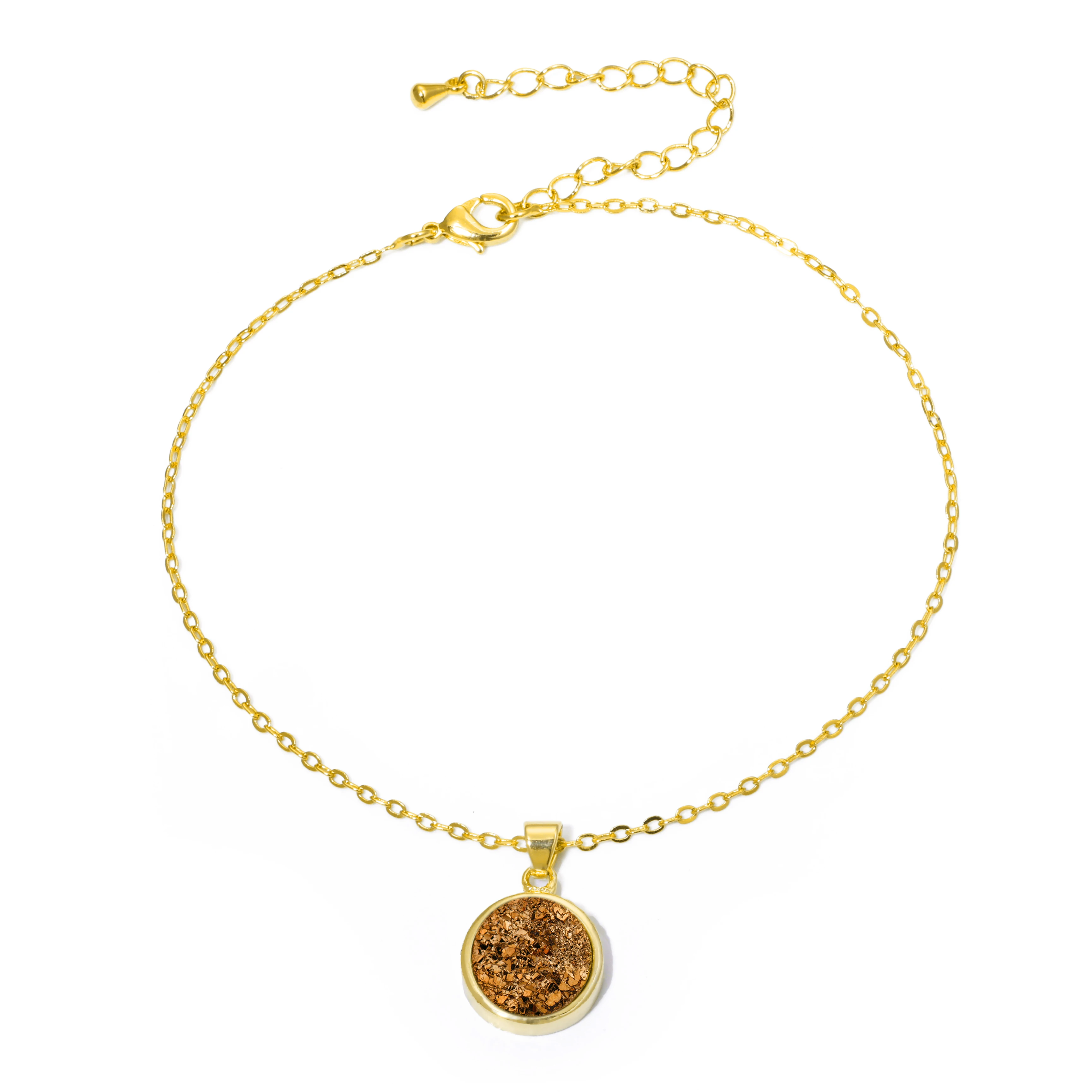 SHINYGEM Hot-Selling Ankle Chain Female Stainless Steel Jewelry Accessories Fashion Retro Simple Micro-Inlaid Crystal Bud Anklet
SHINYGEM Hot-Selling Ankle Chain Female Stainless Steel Jewelry Accessories Fashion Retro Simple Micro-Inlaid Crystal Bud Anklet