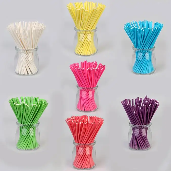 10cm Lollipop Stick Food-Grade Paper Pop Sucker Sticks Cake Pop Sticks For Lollypop Candy Chocolate Sugar Pole SN3129
10cm Lollipop Stick Food-Grade Paper Pop Sucker Sticks Cake Pop Sticks For Lollypop Candy Chocolate Sugar Pole SN3129
