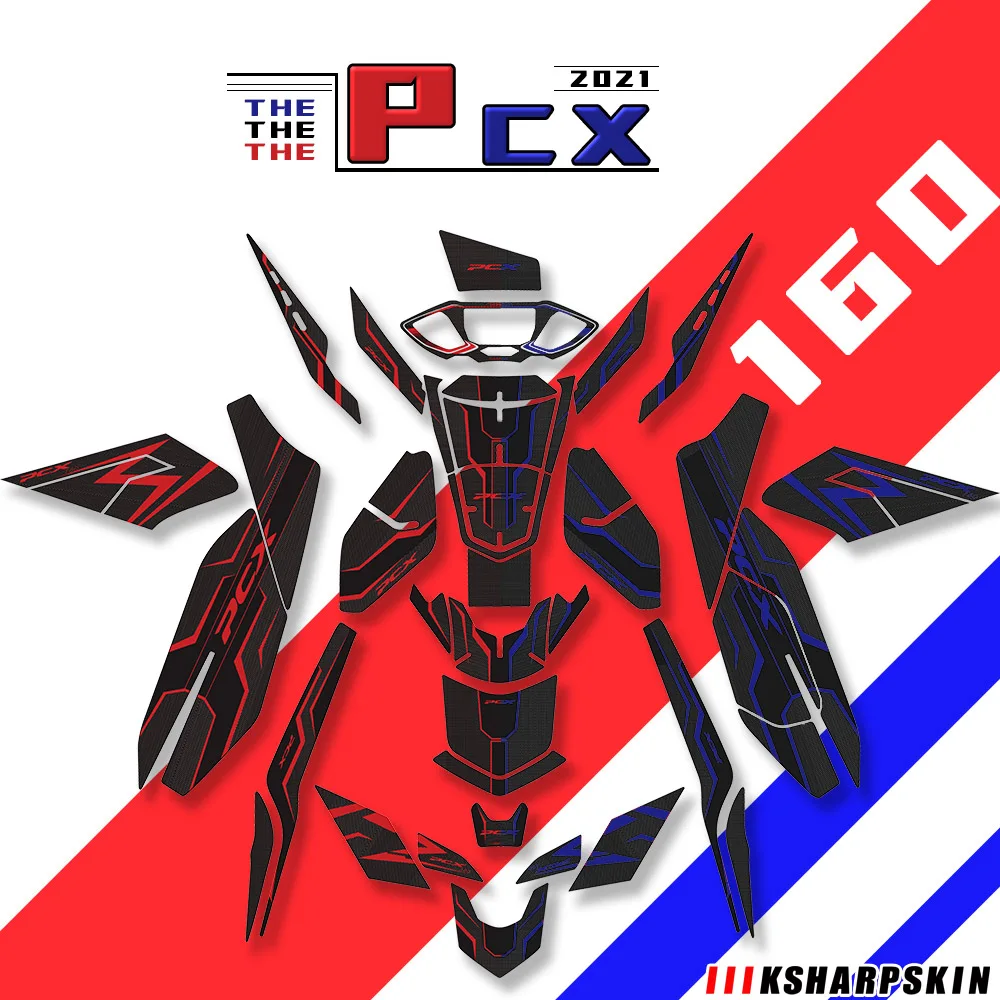 3D Motorcycle Sticker gel protector Front Rear Fairing Stickers motorbike fuel tank pad Decals For HONDA PCX160 PCX125 2021 PCX
3D Motorcycle Sticker gel protector Front Rear Fairing Stickers motorbike fuel tank pad Decals For HONDA PCX160 PCX125 2021 PCX