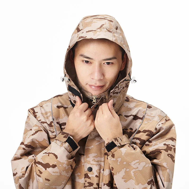 Qian Fangyu professional adult sportswear waterproof outdoor raincoat thickened heavy water machine fashion raincoat
Qian Fangyu professional adult sportswear waterproof outdoor raincoat thickened heavy water machine fashion raincoat