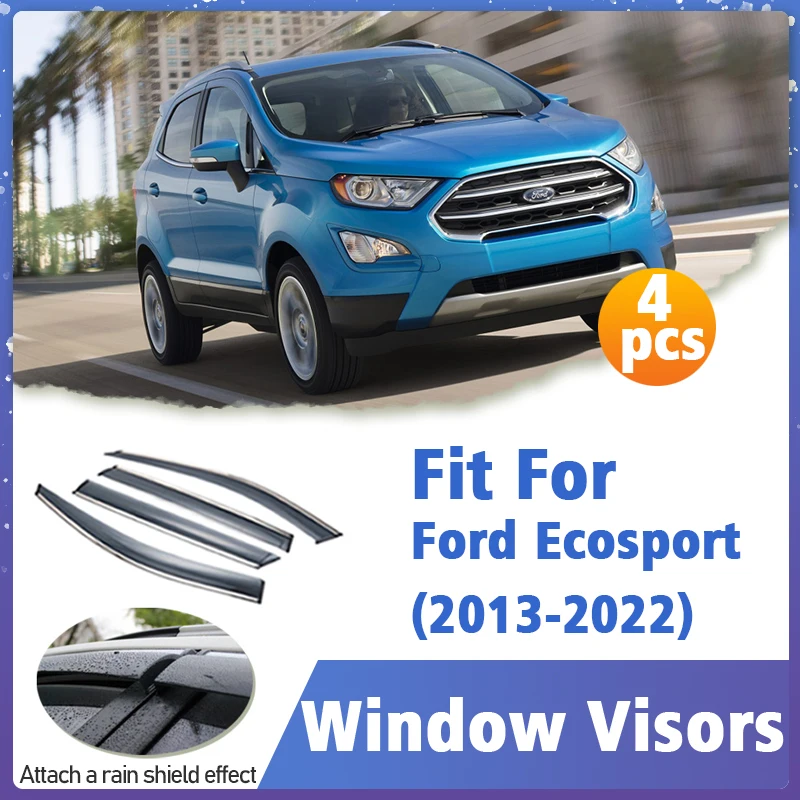 Window Visor Guard for Ford Ecosport 2013-2022 4pcs Vent Cover Trim Awnings Shelters Protection Sun Rain Deflector Accessories
Window Visor Guard for Ford Ecosport 2013-2022 4pcs Vent Cover Trim Awnings Shelters Protection Sun Rain Deflector Accessories