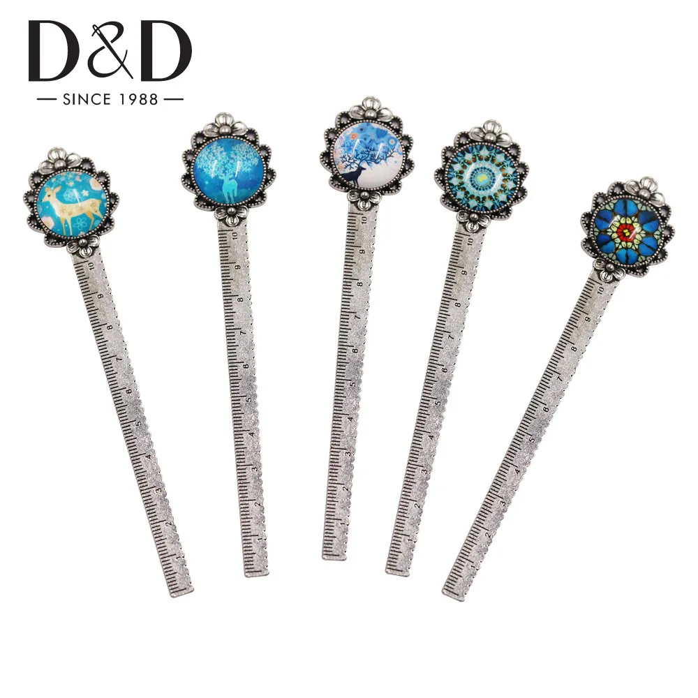 1pcs Antique Retro Stainless Steel Ruler Bookmark Cabochon Base Bookmark 10cm Cabochon Cameo DIY Hardware Gauging
1pcs Antique Retro Stainless Steel Ruler Bookmark Cabochon Base Bookmark 10cm Cabochon Cameo DIY Hardware Gauging