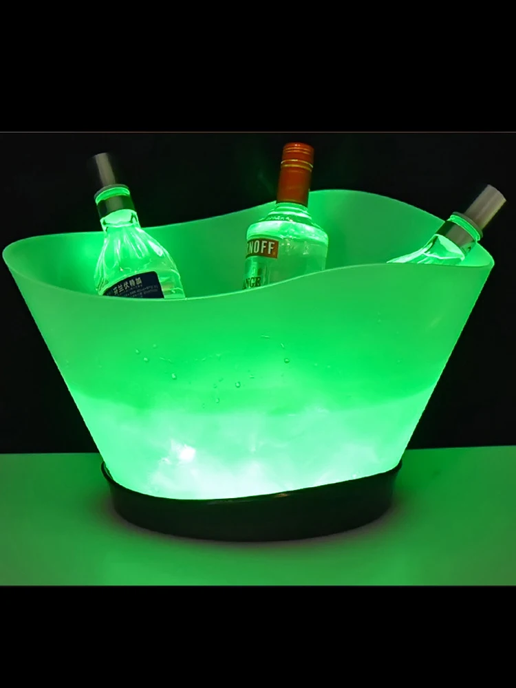 12L LED Rechargeable ICE Buckets Light Up Champagne Beer Holder Bars Nightclubs Disco Night Party Wine Drink Beer Juice Barware
12L LED Rechargeable ICE Buckets Light Up Champagne Beer Holder Bars Nightclubs Disco Night Party Wine Drink Beer Juice Barware