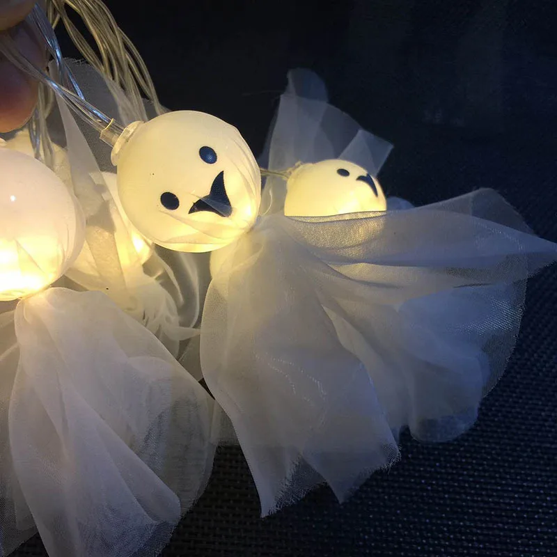 Skeleton Fabric Ghost Elf Grimace String Lights with LED Battery Holder for Halloween Party Festivals warm color lamp string
Skeleton Fabric Ghost Elf Grimace String Lights with LED Battery Holder for Halloween Party Festivals warm color lamp string
