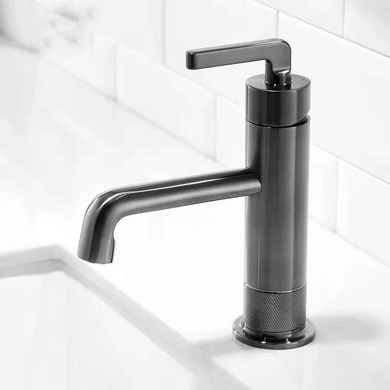 Basin Faucet Luxury Brushed Gold Single Handle Hot And Cold Bathroom Sink Faucet Brass Material Black Grey Deck Mounted
Basin Faucet Luxury Brushed Gold Single Handle Hot And Cold Bathroom Sink Faucet Brass Material Black Grey Deck Mounted