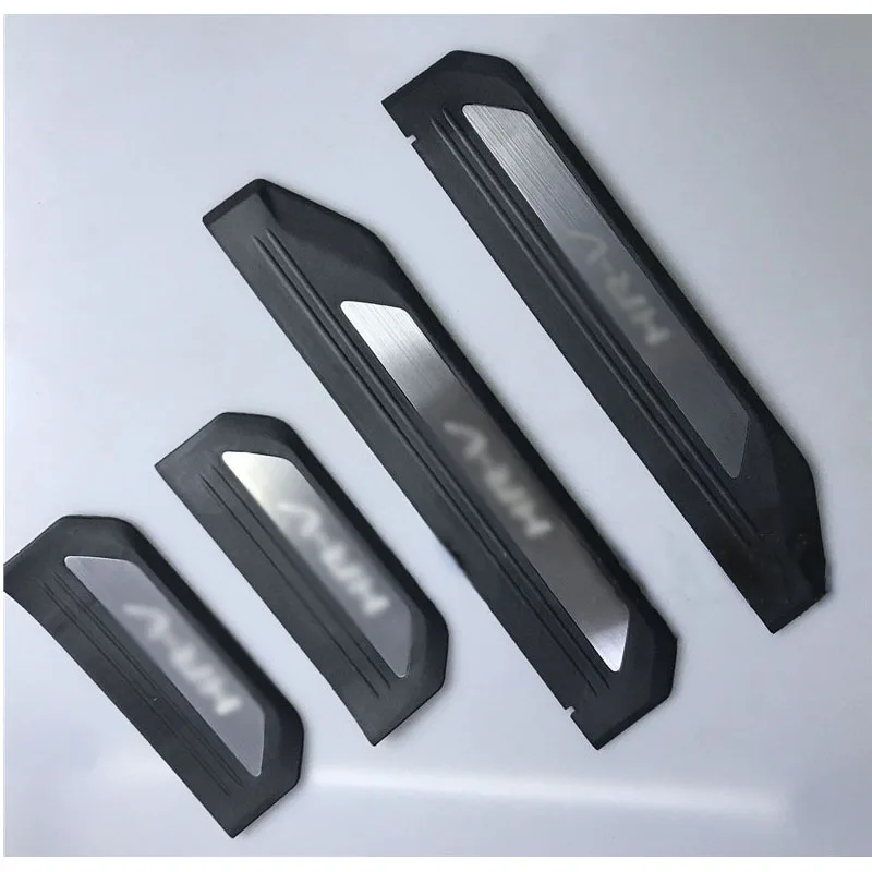 UBLUEE Auto Part Stainless Steel Scuff Plate Door Sill Guards Thresholds Cover Trims 4Pcs Fit For Honda HRV HR-V 2014 2015 2017
UBLUEE Auto Part Stainless Steel Scuff Plate Door Sill Guards Thresholds Cover Trims 4Pcs Fit For Honda HRV HR-V 2014 2015 2017