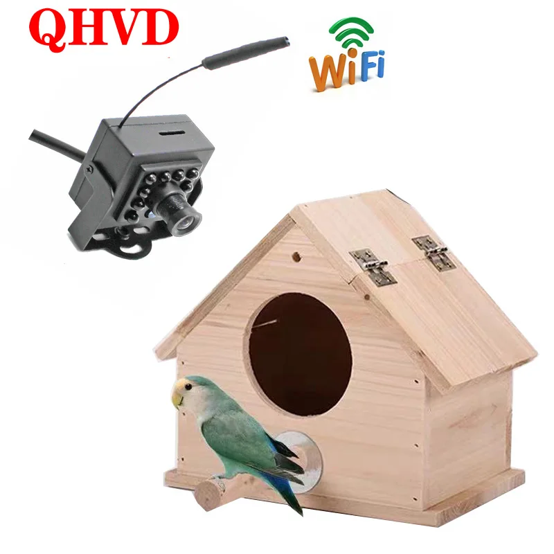 Mini infrared night vision 940mn WIFI HD H.265 1080P 5MP P2P ONVIF small surveillance pet bird watching camera TF card slot
Mini infrared night vision 940mn WIFI HD H.265 1080P 5MP P2P ONVIF small surveillance pet bird watching camera TF card slot