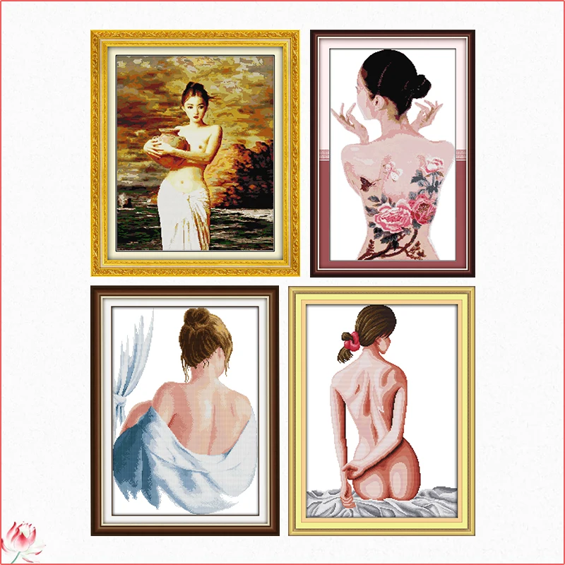 Sexy Beauty Cross Stitch Kit 14ct 11ct Printed Fabric Embroidery Kit DIY Handmade Needlework Home Decoration Crafts Sewing Set
Sexy Beauty Cross Stitch Kit 14ct 11ct Printed Fabric Embroidery Kit DIY Handmade Needlework Home Decoration Crafts Sewing Set