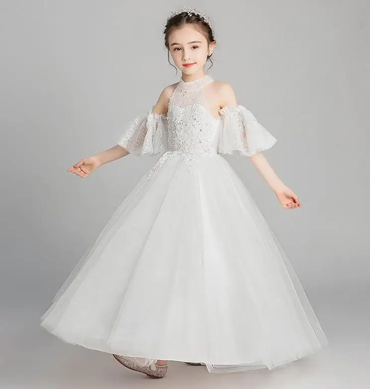 Long Beads Tulle Flower Girl Dress Half Sleeve Girl Wedding Party Beauty Pageant Dress Ball Gown Kids Princess Communion Dresses
Long Beads Tulle Flower Girl Dress Half Sleeve Girl Wedding Party Beauty Pageant Dress Ball Gown Kids Princess Communion Dresses