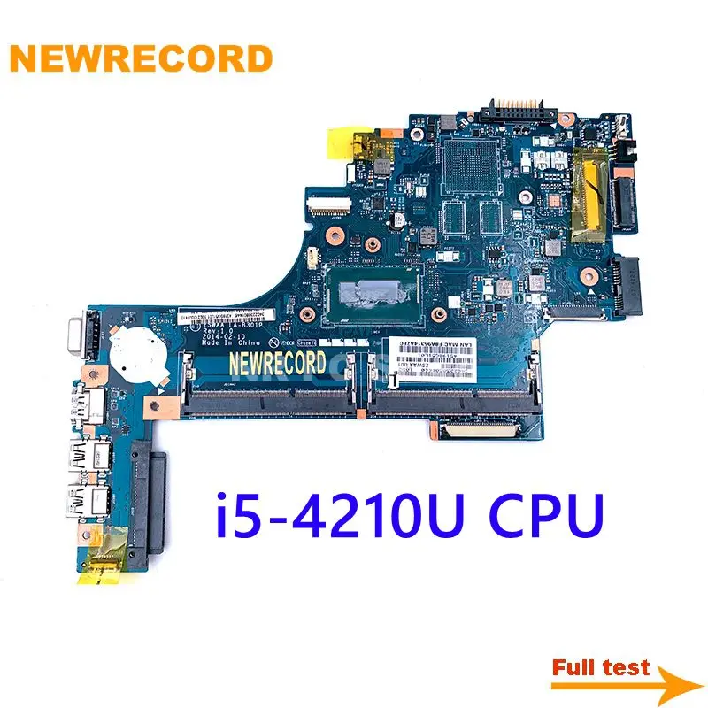 For Toshiba C55T-B C55-B C55-B5350 K000889140 LA-B301P Series main board i5-4210U onboard laptop motherboard
For Toshiba C55T-B C55-B C55-B5350 K000889140 LA-B301P Series main board i5-4210U onboard laptop motherboard