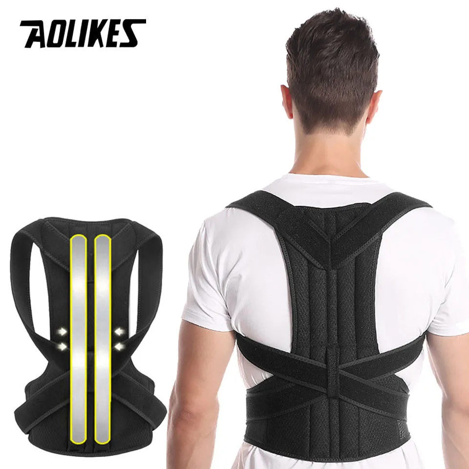 AOLIKES НОВЫЙ корректор осанки, поддержка спины, плеч, спины, бандаж, коррекция осанки, Корректор осанки, корректор позвоночника, здоровье, канцелярский фиксатор
AOLIKES НОВЫЙ корректор осанки, поддержка спины, плеч, спины, бандаж, коррекция осанки, Корректор осанки, корректор позвоночника, здоровье, канцелярский фиксатор