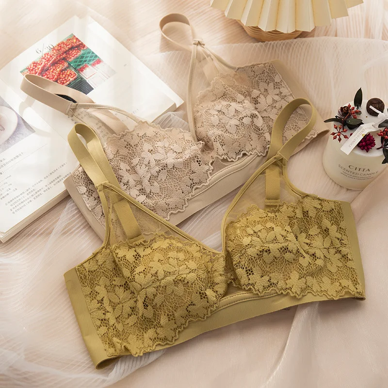 French Style Sexy Bra Fashion Push Up Underwear Sexy Lace Brassiere Women's Non Steel Ring Small Chest Underwear Sexy Lingerie
French Style Sexy Bra Fashion Push Up Underwear Sexy Lace Brassiere Women's Non Steel Ring Small Chest Underwear Sexy Lingerie
