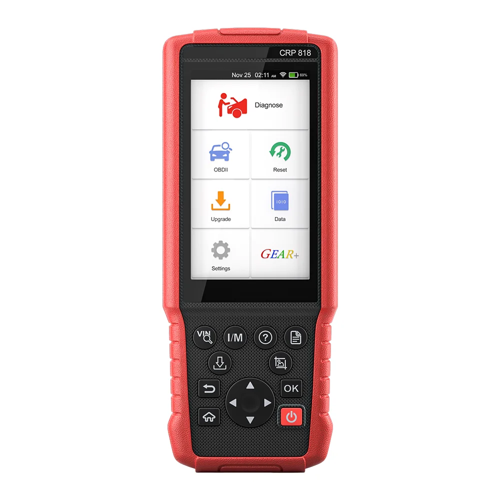 Launch X431 CRP818 All Systems Diagnostic Tools OBD2 Scanner ABS Bleeding ETS Reset DPF REG TPMS Reset Injector Coding
Launch X431 CRP818 All Systems Diagnostic Tools OBD2 Scanner ABS Bleeding ETS Reset DPF REG TPMS Reset Injector Coding