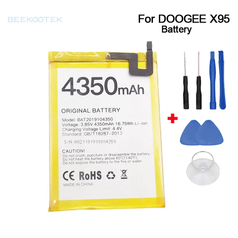 New Original Doogee X95 Battery Inner Mobile Phone 4350mAh Repair Replacement Accessories For DOOGEE X95 Smart Phone
New Original Doogee X95 Battery Inner Mobile Phone 4350mAh Repair Replacement Accessories For DOOGEE X95 Smart Phone