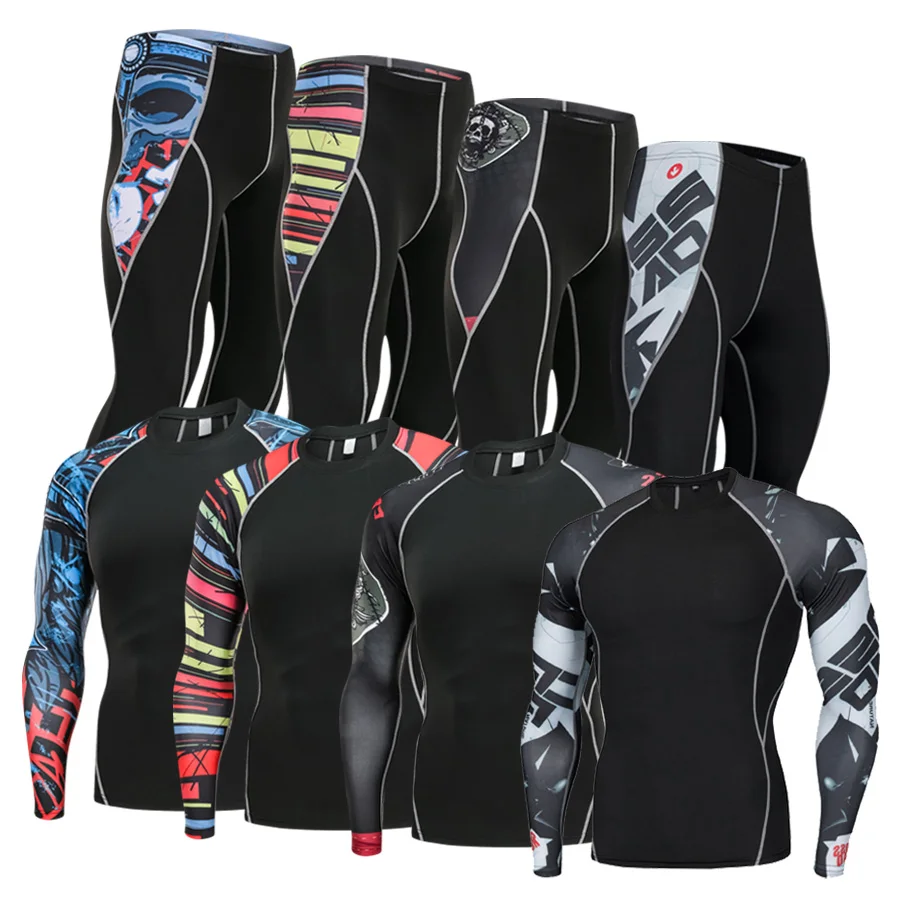 2 Pc Set Men Winter Running Tracksuit Set Gym Leggings Jogging T Shirt Suit Men Fashionable And Thin Compression Tights Clothing
2 Pc Set Men Winter Running Tracksuit Set Gym Leggings Jogging T Shirt Suit Men Fashionable And Thin Compression Tights Clothing