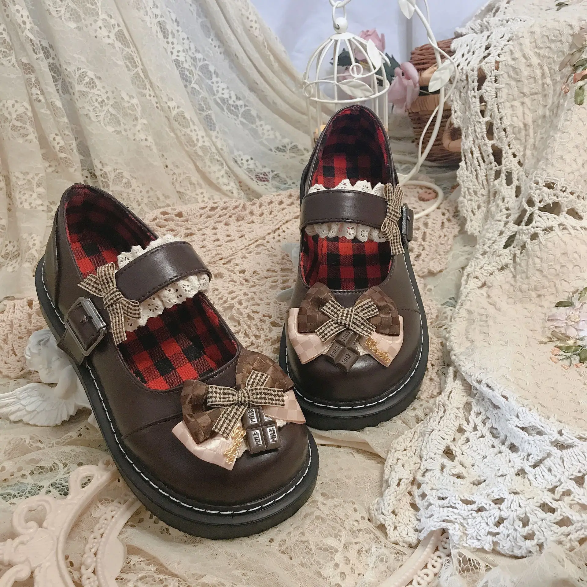 Lolita Shoes Sweet Princess Daily Japanese Flat Platform High Heel Vintage Lace Bowknot Kawaii Shoes Cosplay Loli Women Shoes
Lolita Shoes Sweet Princess Daily Japanese Flat Platform High Heel Vintage Lace Bowknot Kawaii Shoes Cosplay Loli Women Shoes