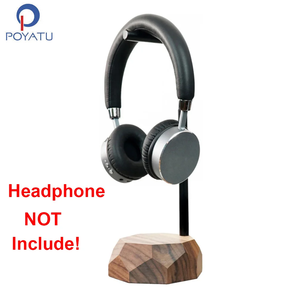 POYATU Universal Wooden Headphone Hanger Stand Bracket Rack Headphone Desk Display Gaming PC Stand Holder Headphone Accessories
POYATU Universal Wooden Headphone Hanger Stand Bracket Rack Headphone Desk Display Gaming PC Stand Holder Headphone Accessories