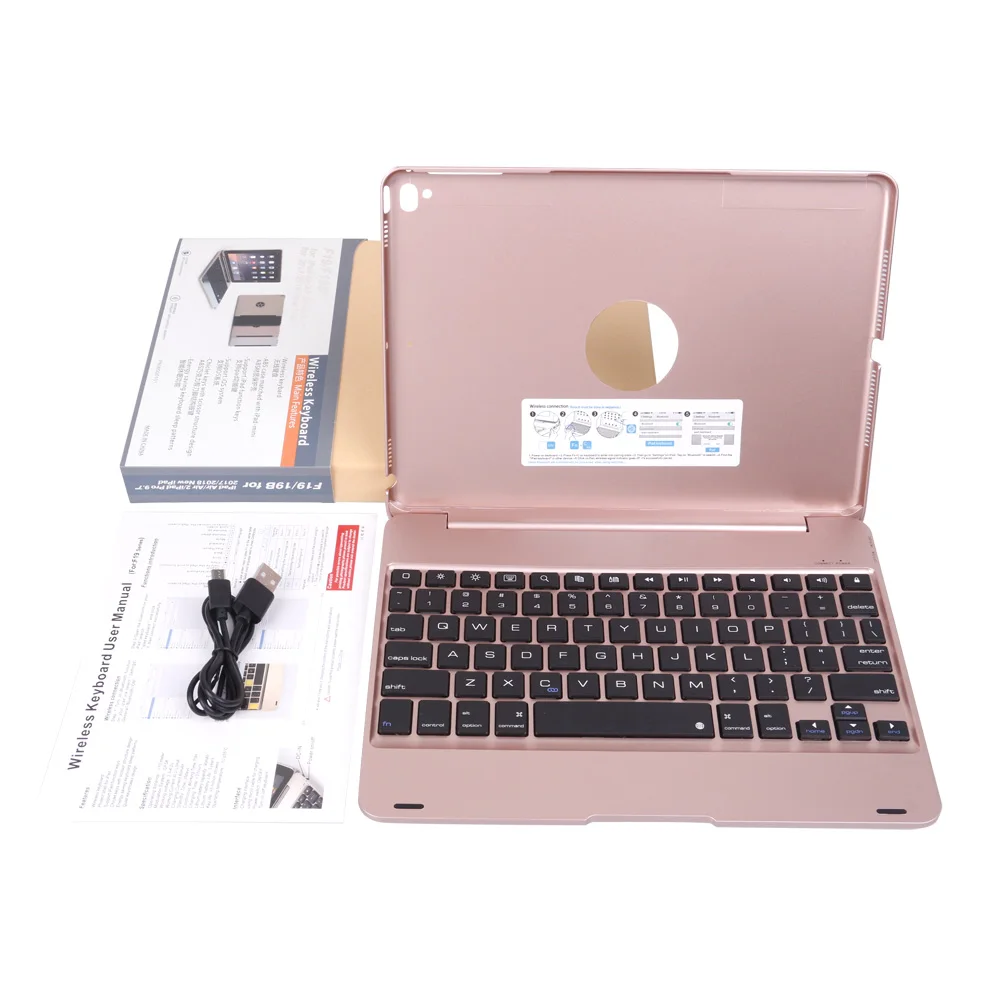 Bluetooth Keyboard Foldable Stand Case for iPads 9.7 2018 pro 5th 6th Generation Air 1 2 Keyboard Case USB Charging Cable
Bluetooth Keyboard Foldable Stand Case for iPads 9.7 2018 pro 5th 6th Generation Air 1 2 Keyboard Case USB Charging Cable