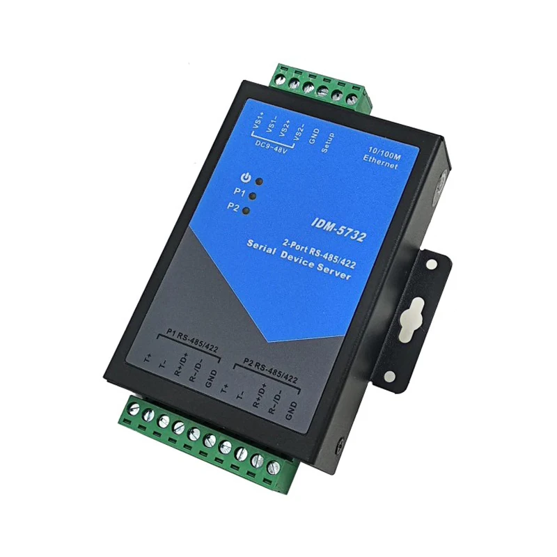 2-port serial server 422 485 to Ethernet TCP/IP support 2 RS-485/422 industrial grade
2-port serial server 422 485 to Ethernet TCP/IP support 2 RS-485/422 industrial grade