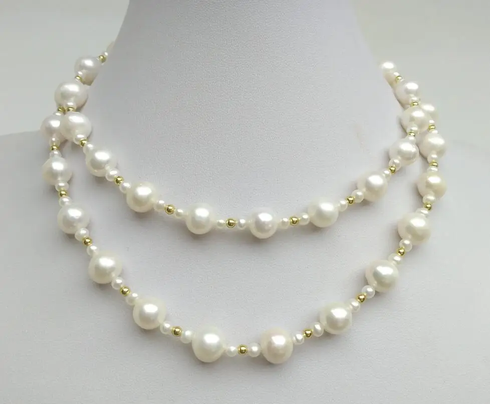 35 Inch Top Quality Beautiful South Sea White Pearl Necklace Real Photos At Daily Party Free Shipping
35 Inch Top Quality Beautiful South Sea White Pearl Necklace Real Photos At Daily Party Free Shipping