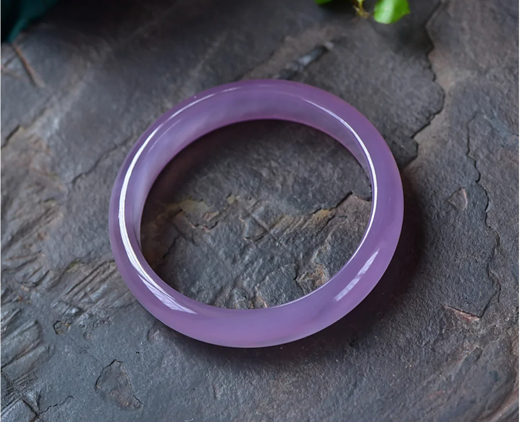 High Quality Natural King Lavender Bracelet Fine Chalcedony Agate Jade Stone Bangle Jewelry Lucky Accessories Gift
High Quality Natural King Lavender Bracelet Fine Chalcedony Agate Jade Stone Bangle Jewelry Lucky Accessories Gift