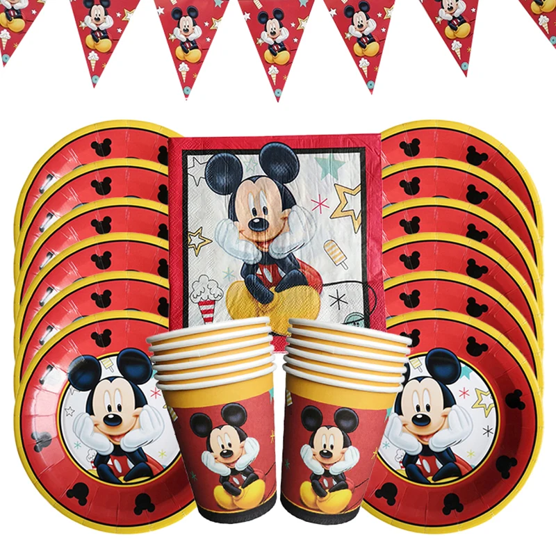 Disney For 12 People Mickey Mouse Party Red Mickey Party Tableware Set Children Birthday Party Supplies Decoration
Disney For 12 People Mickey Mouse Party Red Mickey Party Tableware Set Children Birthday Party Supplies Decoration