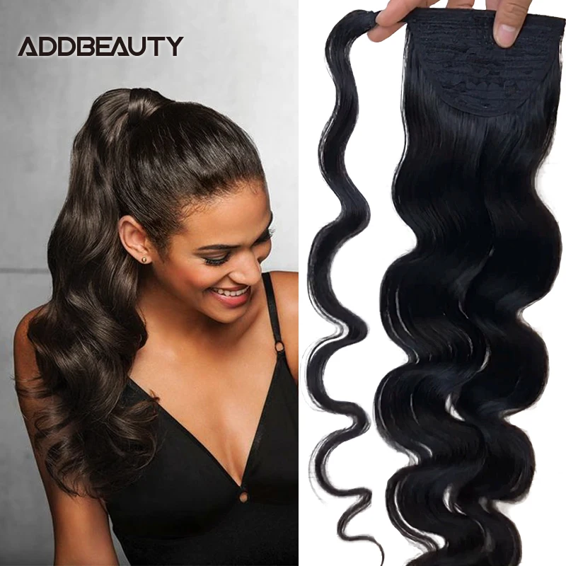 Body Wave Ponytail Human Hair Clips in Brazilian Human Remy Hair Extension Wrap Around Drawstring Head Wear Hairpiece for Women
Body Wave Ponytail Human Hair Clips in Brazilian Human Remy Hair Extension Wrap Around Drawstring Head Wear Hairpiece for Women