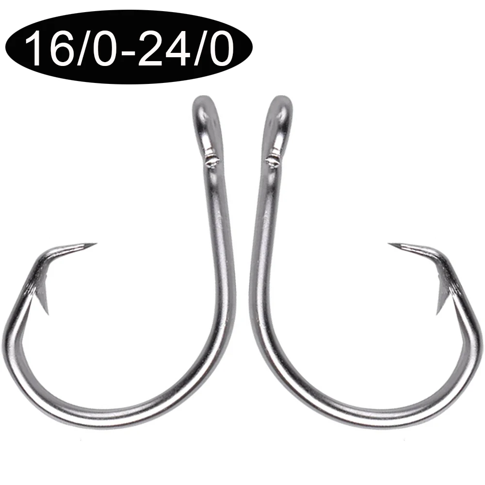 12Pcs Stainless Steel tuna Jig Fishing Hooks Big game Strong saltwater Shark circle jig bait hook
12Pcs Stainless Steel tuna Jig Fishing Hooks Big game Strong saltwater Shark circle jig bait hook