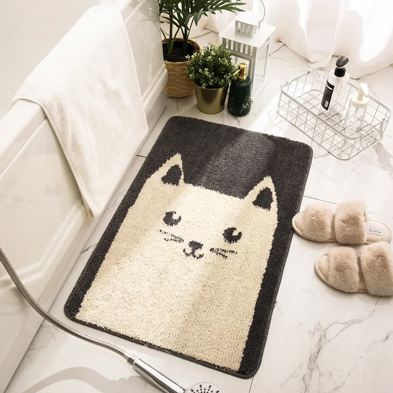 Thickened Cartoon Floor Mat Bathroom Absorbent Mat Anti-Slip Bath Rugs Cute Toilet Door Mats Living Room Home Soft Floor Pad
Thickened Cartoon Floor Mat Bathroom Absorbent Mat Anti-Slip Bath Rugs Cute Toilet Door Mats Living Room Home Soft Floor Pad