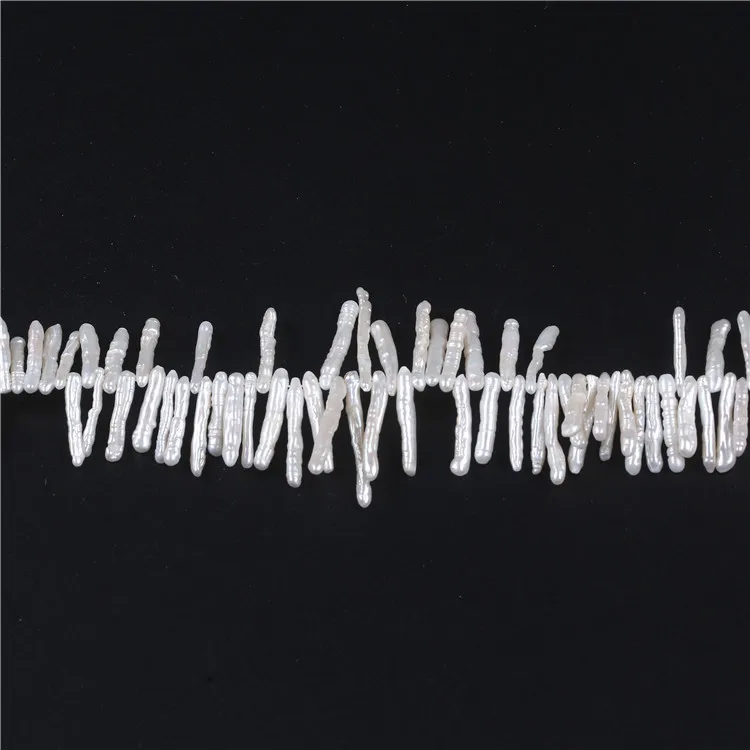 natural freshwater white biwa shape irregular loose pearl beads for jewelry making
natural freshwater white biwa shape irregular loose pearl beads for jewelry making